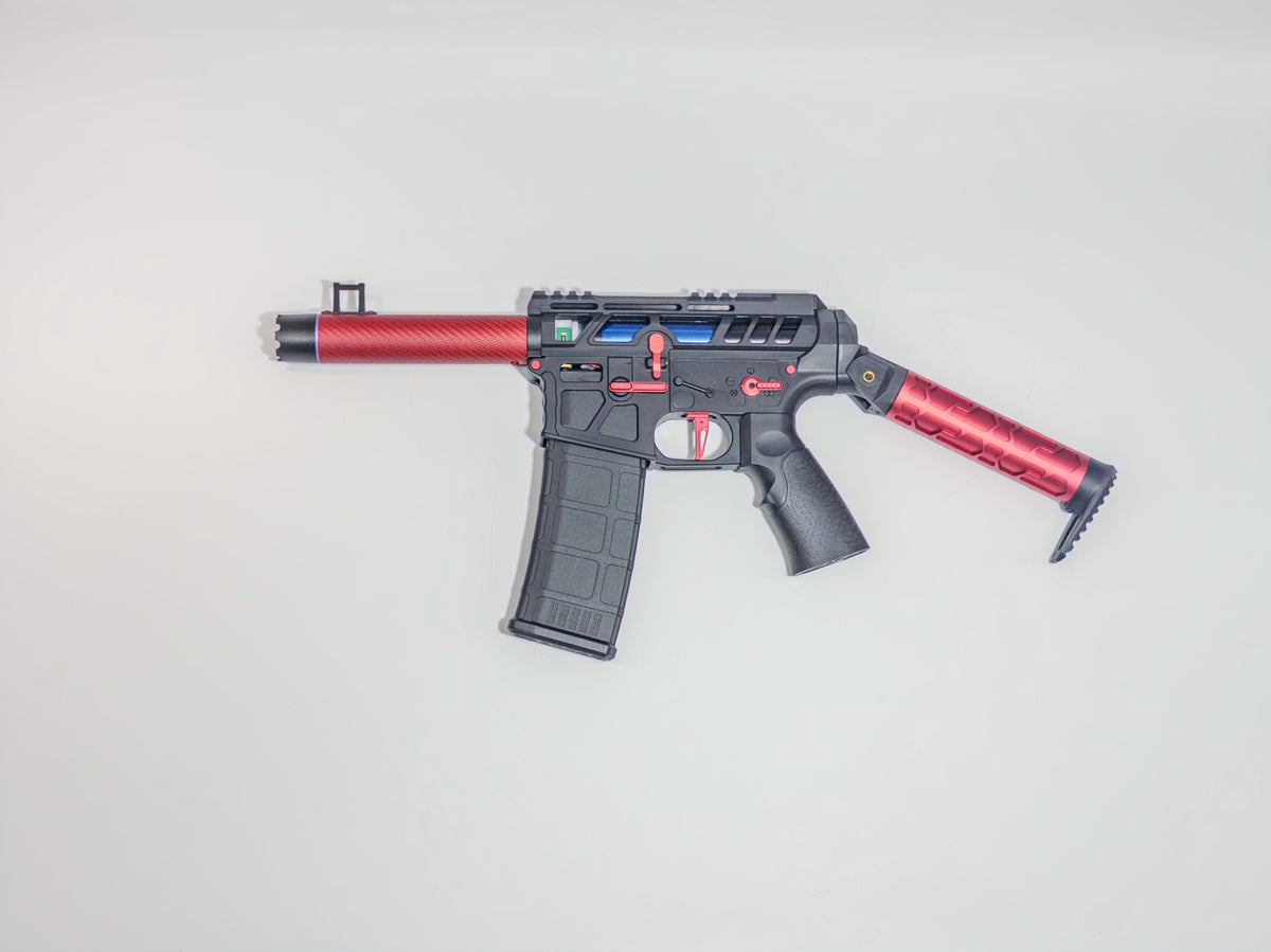 SCORPIO MEDUSA AEG – 155mm | App-Controlled ETU | 5 Colors / MEDUSA ETU + App Control、13:1 High-Speed Steel Gears、Hop-Up Tracer Unit