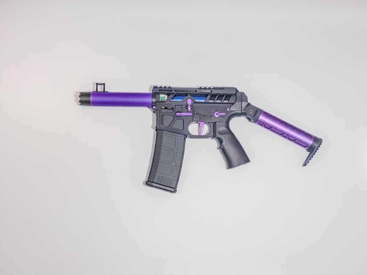 SCORPIO MEDUSA AEG – 155mm | App-Controlled ETU | 5 Colors / MEDUSA ETU + App Control、13:1 High-Speed Steel Gears、Hop-Up Tracer Unit