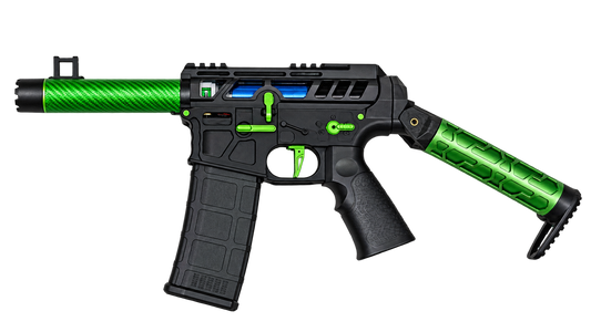 SCORPIO MEDUSA AEG – 155mm | App-Controlled ETU | 5 Colors / MEDUSA ETU + App Control、13:1 High-Speed Steel Gears、Hop-Up Tracer Unit