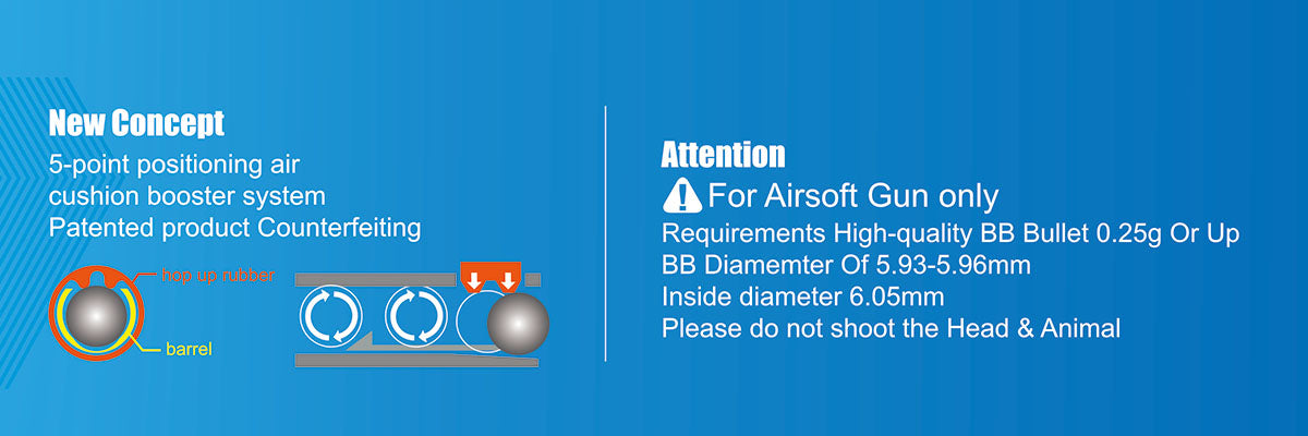 Air Cushing Barrel（Sniper）